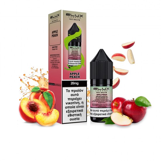 Elux Apple Peach Salt 20mg 10ml