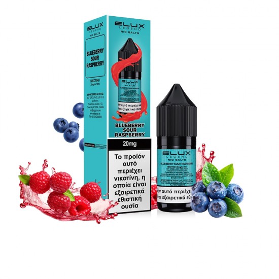 Elux Blueberry Sour Raspberry Salt 20mg 10ml