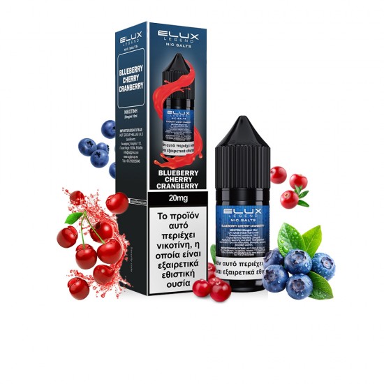 Elux Blueberry Cherry Cranberry Salt 20mg 10ml