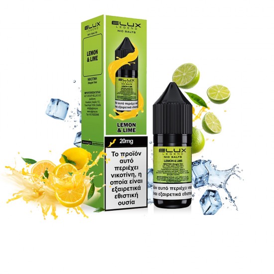 Elux Lemon Lime Salt 20mg 10ml