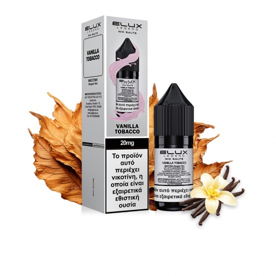 Elux Vanilla Tobacco Salt 20mg 10ml