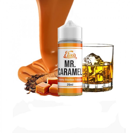 Elixir Flavor Shots - Mr. Caramel 20ml to 120ml