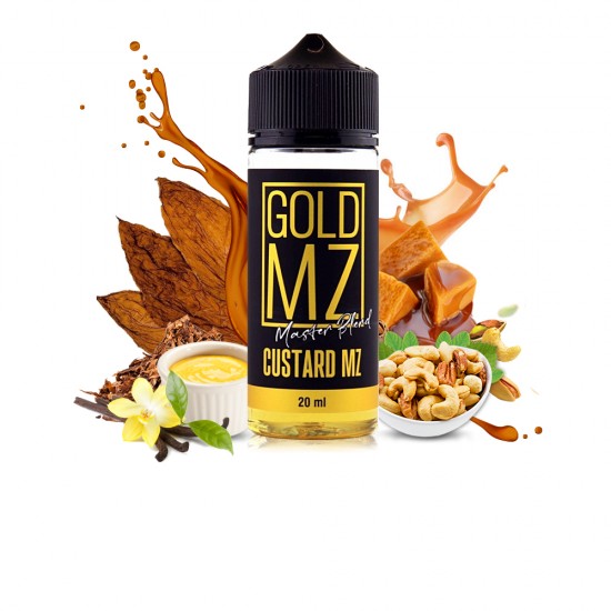 Infamous Flavor Base Gold MZ Custard 20ml to 120ml