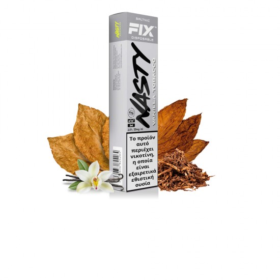 Nasty Air Fix 2ml Disposable Vanilla Tobacco 20mg