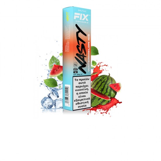 Nasty Air Fix 2ml Disposable Watermelon Ice 20mg