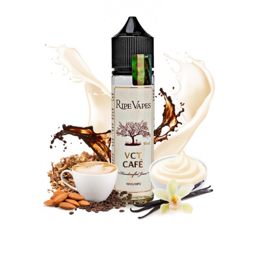 Ripe Vapes Shortfills - VCT Cafe 50ml to 60ml