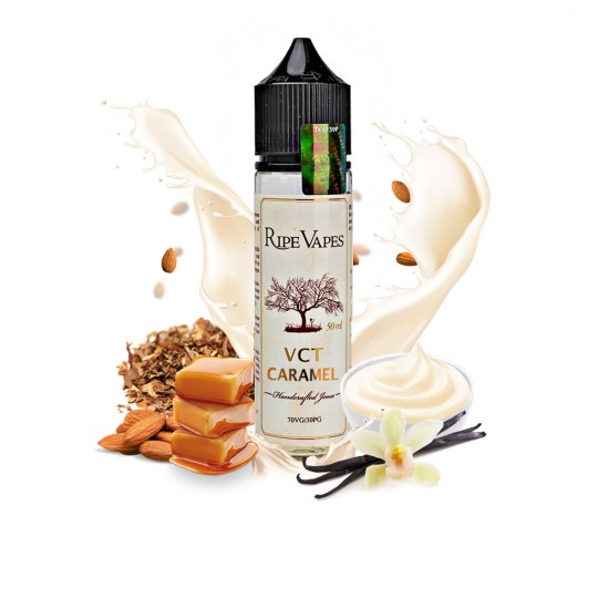 Ripe Vapes Shortfills - VCT Caramel 50ml to 60ml