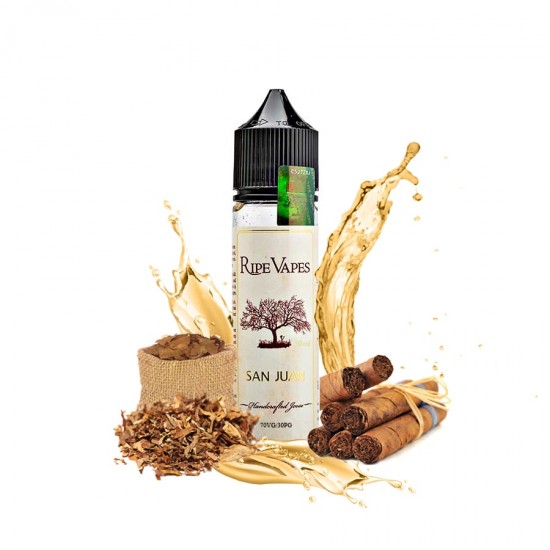 Ripe Vapes Shortfills - San Juan 50ml to 60ml