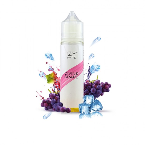 IZY VAPE Premium Flavor Base Divine Grape 10ml to 60ml