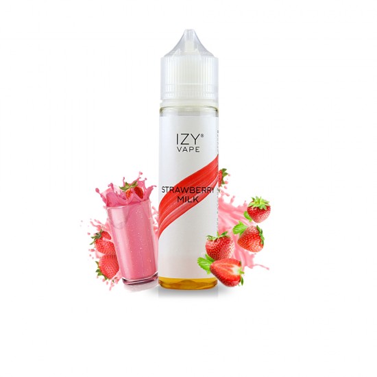 IZY VAPE Premium Flavor Base Strawberry Milk 10ml to 60ml